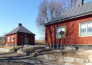 Västra och östra paviljongen