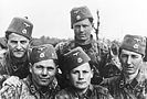 Soldiers of the 13th Waffen Mountain Division