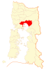 Location of the Puerto Montt commune in Los Lagos Region