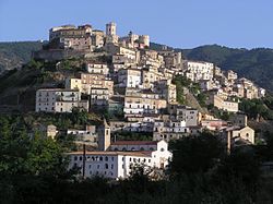 Panorama of Corigliano Calabro