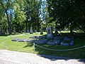 Graves of Confederate prisoners of war who died at Camp Morton