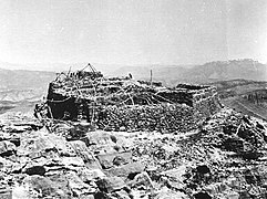 Ruins of a Nestorian church on top of Mount Judi, which is associated with the ark of Nuh or Noah