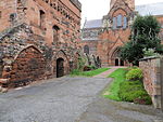 Ruins of dormitory of former Priory of St Mary