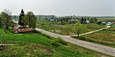 Dubrovytsjan kylänraittia.