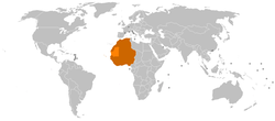 the Economic Community of West African States অবস্থান