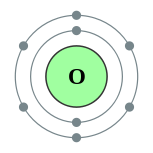 氧的电子層（2, 6）