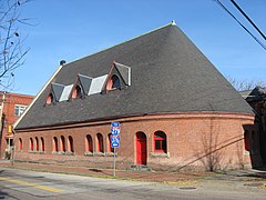 Emmanuel Episcopal Church, built in 1885, at 957 West North Avenue.