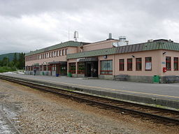 Fauske station.