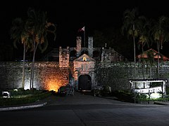 Fort San Pedro night view