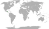 Location map for Guatemala and the State of Palestine.