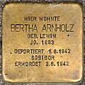 Stolperstein für Bertha Arnholz in Halle (Saale)