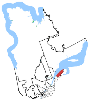 Carte de la circonscription