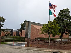 Modern mausoleums north of F Street