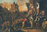 Tableau du Roman Comique au Mans