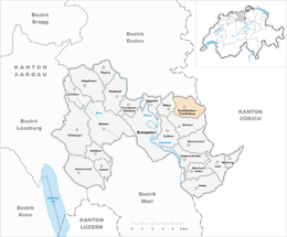 Rudolfstetten-Friedlisberg – Mappa