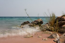 Rive du lac à Kigoma.