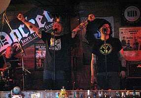 Lyapis Trubetskoy live at Docker Pub in Kyiv, Ukraine, on 23 August 2008.