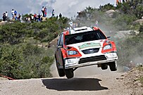 Federico Villagra at the 2008 Rally Argentina