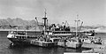 האונייה המגויסת 'מלכת שבא' מביאה אספקה לשארם א-שייח' 1967