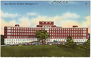 Mary Fletcher Hospital, Burlington, Vermont, 1950.