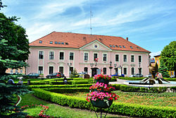 Town Hall in Myślibórz, seat of the gmina office