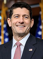 Photographic portrait of then Speaker of the House Paul Ryan; January 20