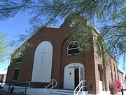 The Garfield Methodist Church was built in 1926 and is located at 1302 E. Roosevelt Street. It was listed in the National Register of Historic Places on August 10, 1993, reference #93000743.