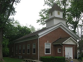 The Putnamville United Methodist Church, a historic place in Warren Township