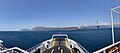 The Rio-Antirrio bridge from a ferry.