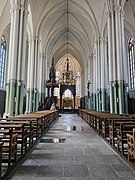 Interior looking towards the main altar