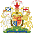 Royal arms of King Charles III as used in Scotland