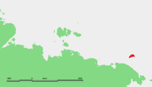 Location of Wrangel Island