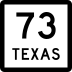 State Highway 73 marker