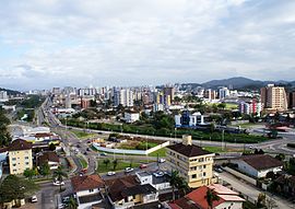 Panorâmica do Centro de Joinville