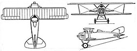 vue en plan de l’avion