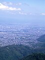 La rivière Katsura vue du mont Atago.