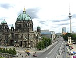 Berlin Cathedral and Karl-Liebknecht-Straße