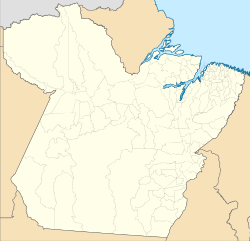 Fordlândia is located in Pará