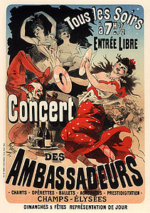 Concert des Ambassadeurs, Champs-Élysées