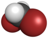 Spacefill model for dibromomethane