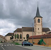 Église Sainte-Céline côté nord.