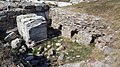 Marble fundament of the gate