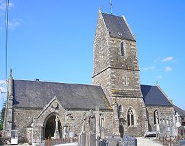 The church in Campagnolles