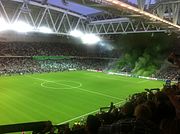 O estádio Tele2 Arena