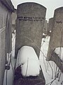 Rear of the gravestone of Avraham Elchanan Maizelman