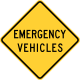 Delaware Emergency Vehicles sign.