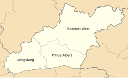 Local municipalities within the Central Karoo