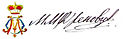 Milan Obrenović II Milan Obrenović II Милан Обреновић II's signature