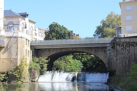 Chutes du Midou et pont Gisèle-Halimi