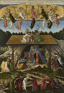 The Mystical Nativity, by Sandro Botticelli